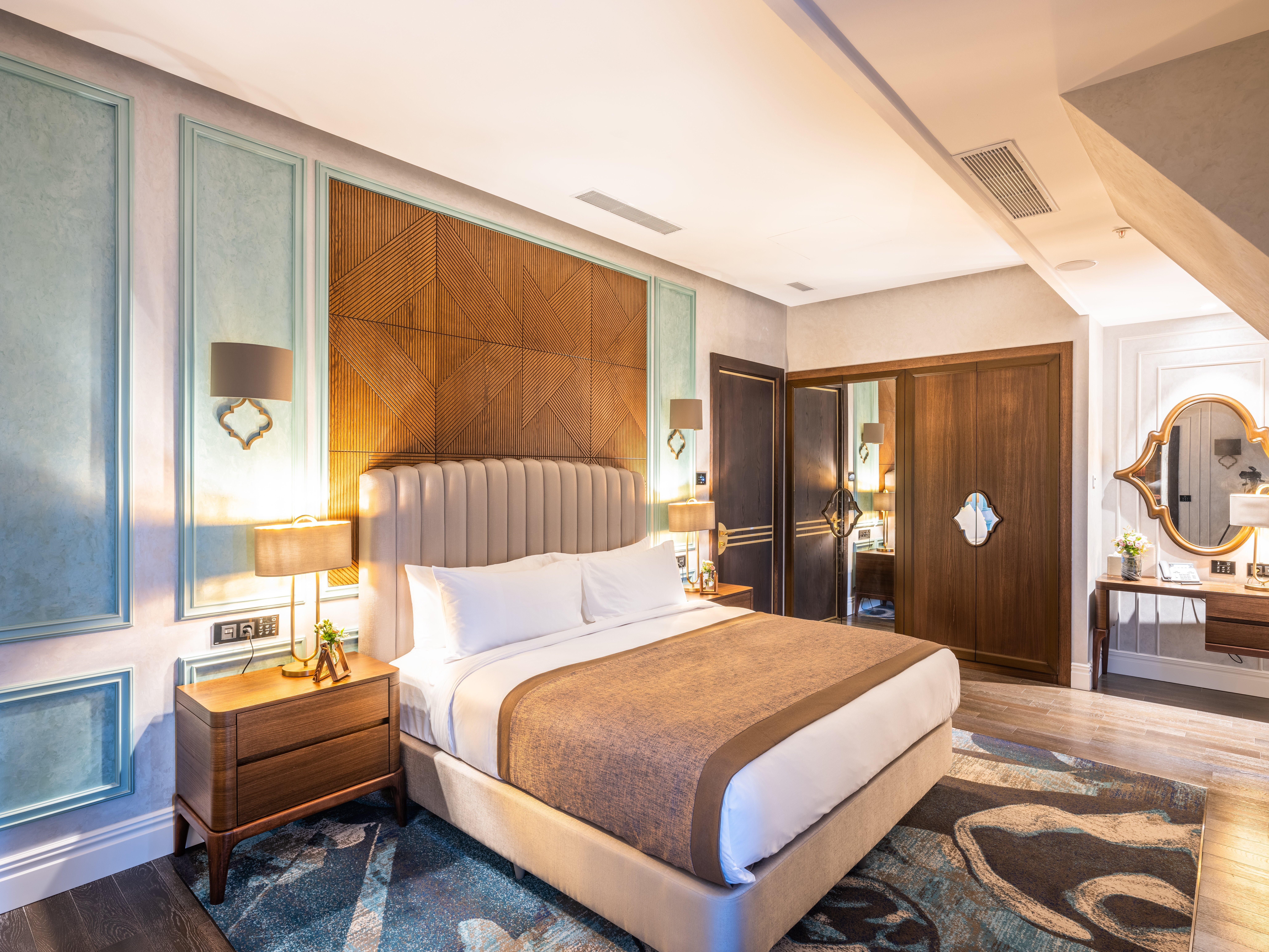 Intercontinental Baku By Ihg Hotel Exterior foto A bedroom at the hotel